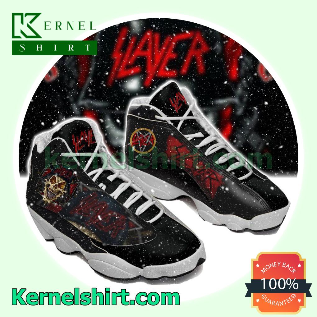 Slayer Band Black Nike Sneakers