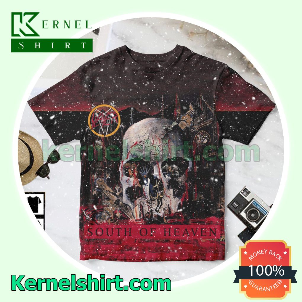 South Of Heaven Album Cover By Slayer Personalized Shirt