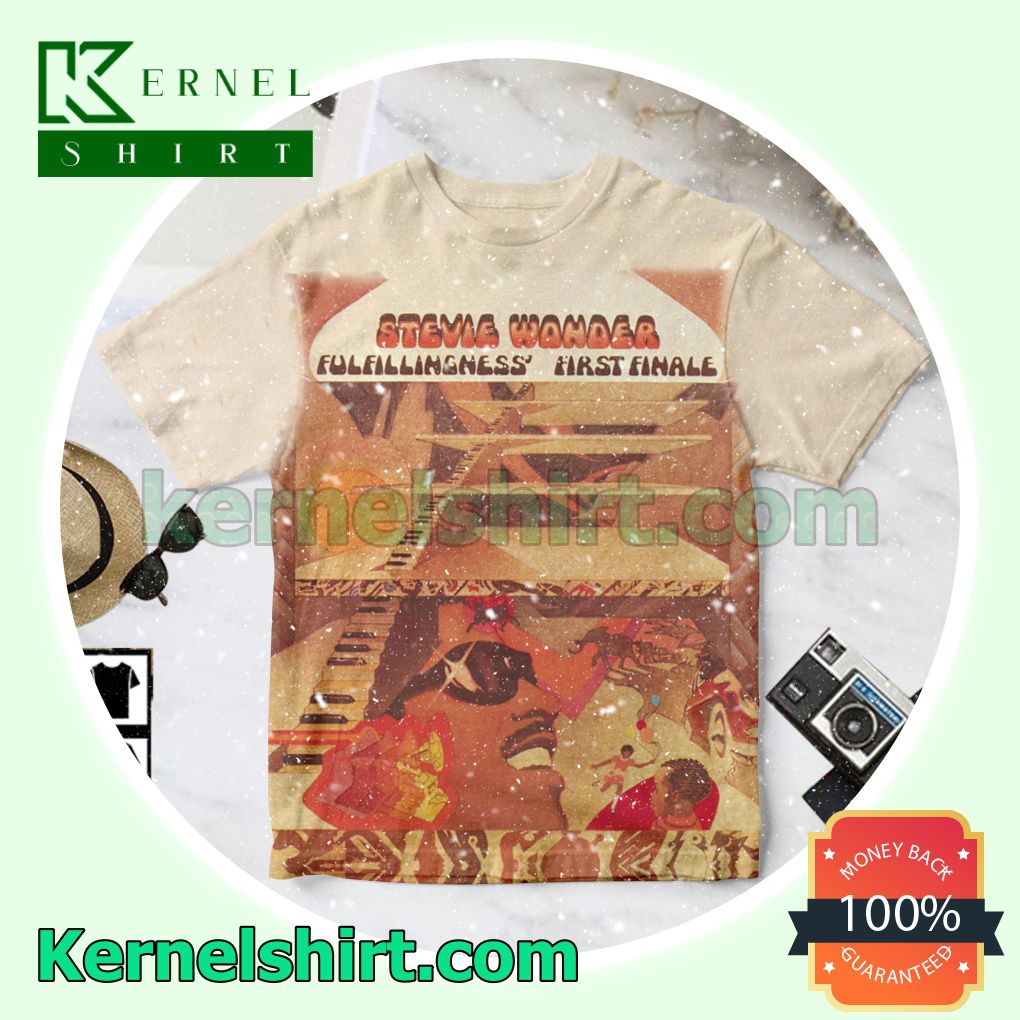 Stevie Wonder Fulfillingness' First Finale Album Cover Personalized Shirt