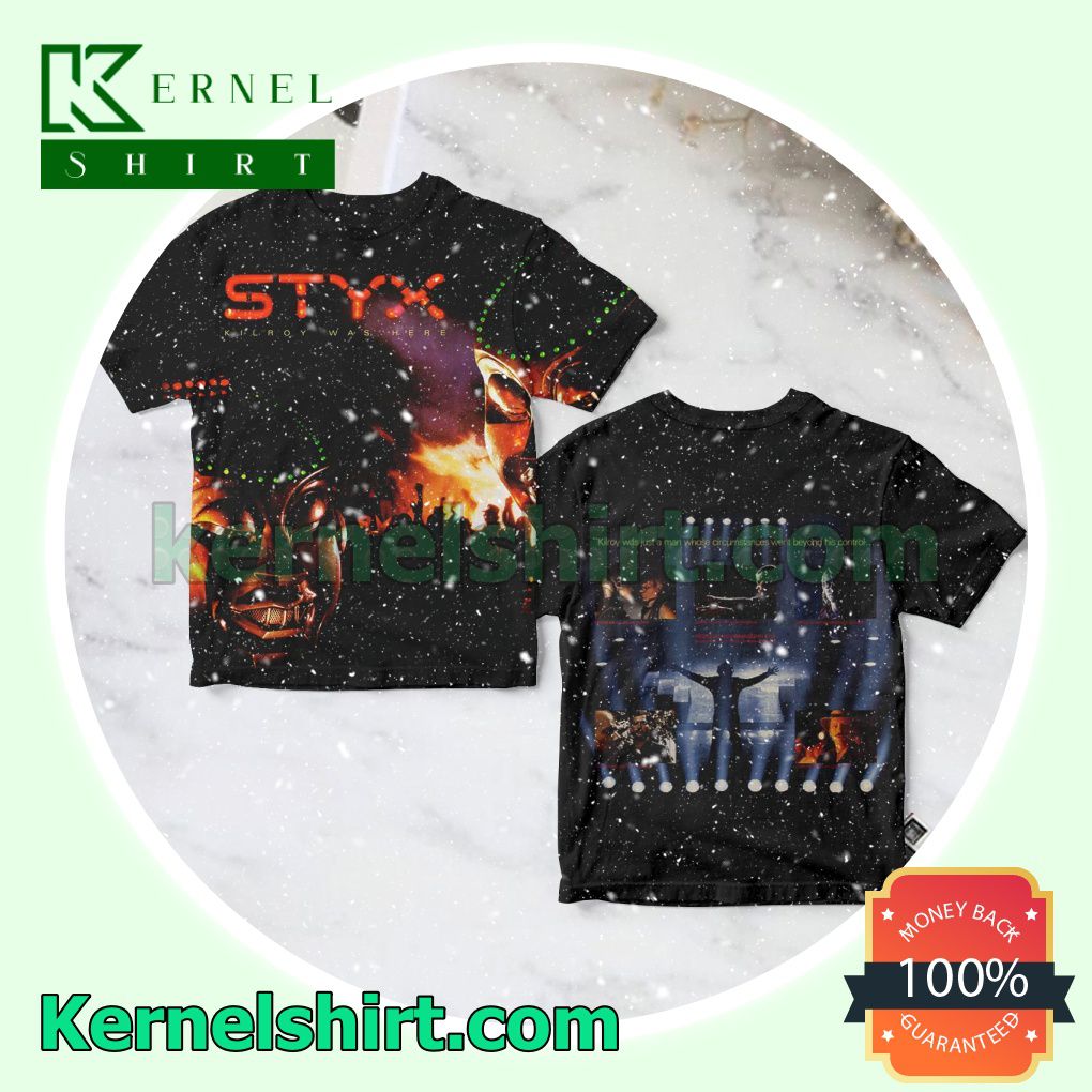 Styx Kilroy Was Here Album Cover Personalized Shirt