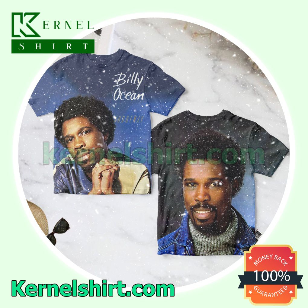 Suddenly Song By Billy Ocean Blue Personalized Shirt