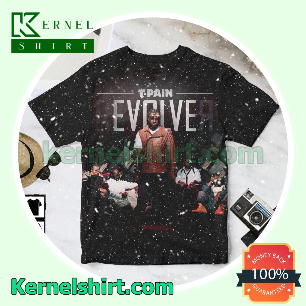 T-pain Revolver Album Cover Personalized Shirt