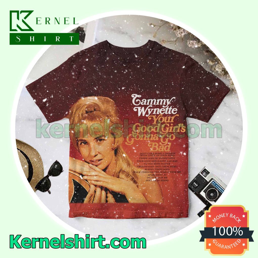 Tammy Wynette Your Good Girl's Gonna Go Bad Album Cover Personalized Shirt