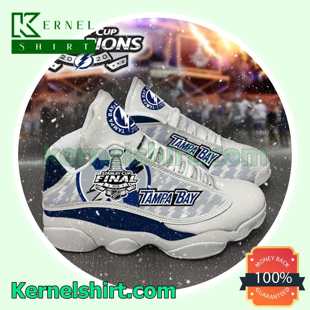 Tampa Bay Lightning Stanley Cup Final Champions 2020 Nike Sneakers