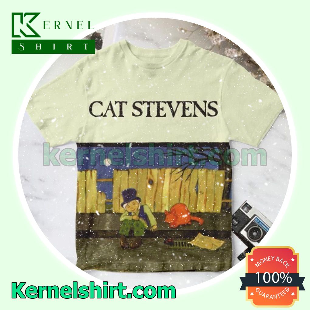 Teaser And The Firecat Album Cover By Cat Stevens Gift Shirt