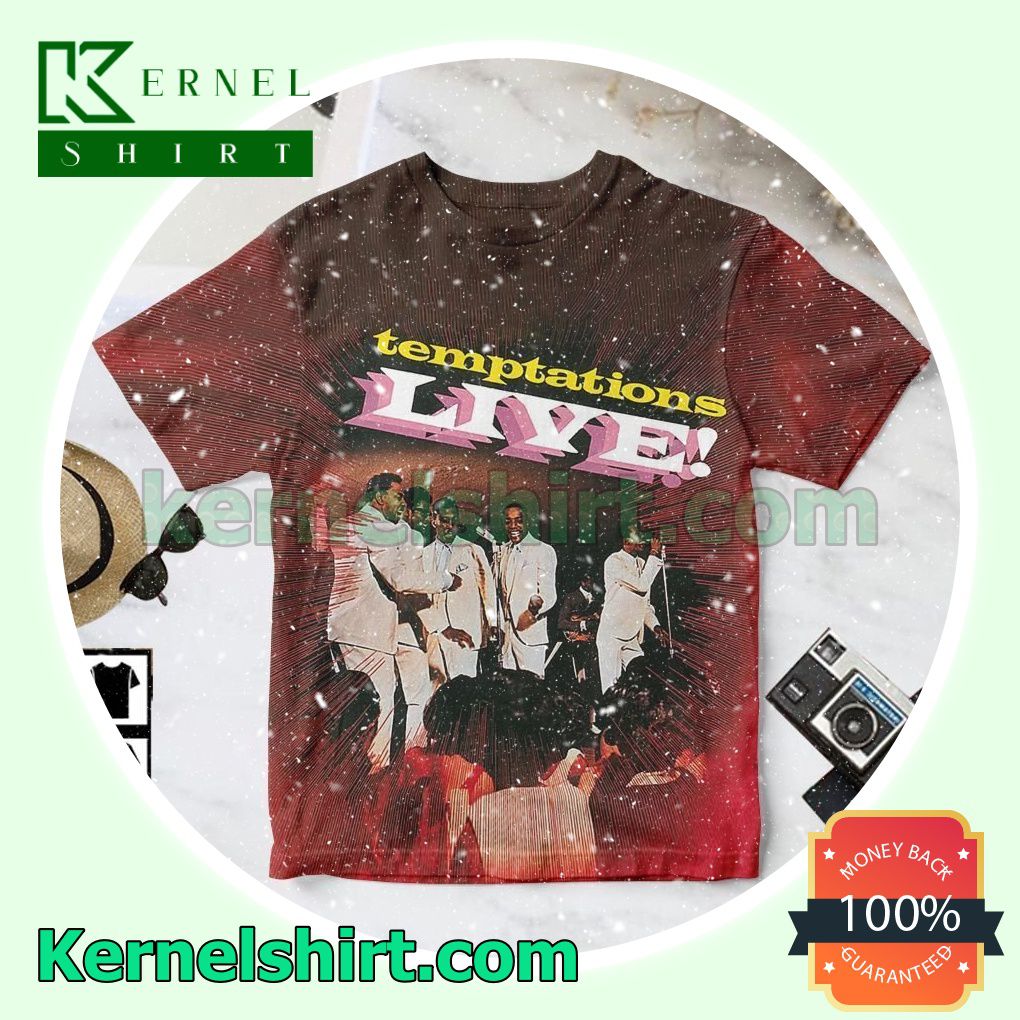 Temptations Live Album Cover Personalized Shirt