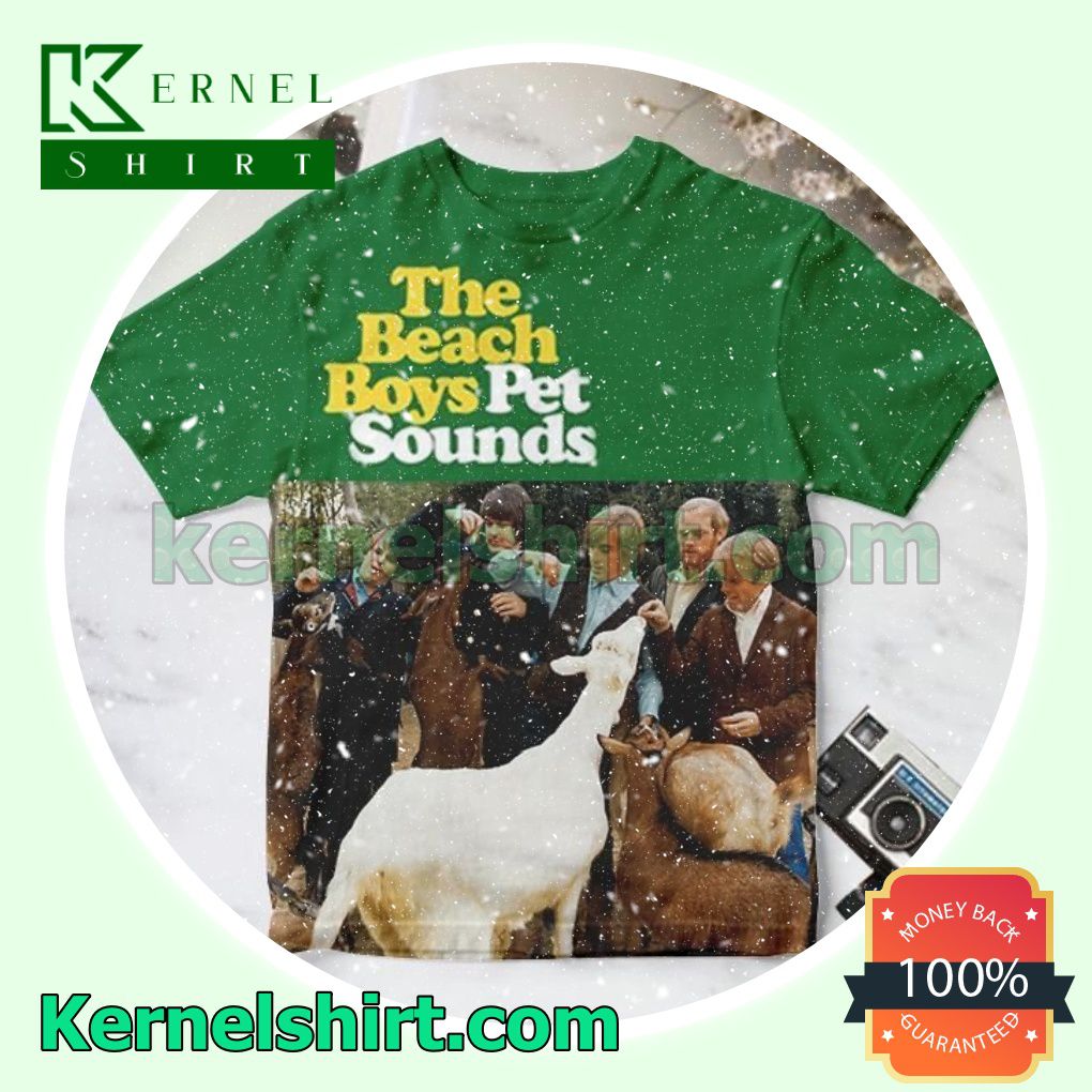 The Beach Boys Pet Sounds Album Cover Green Gift Shirt