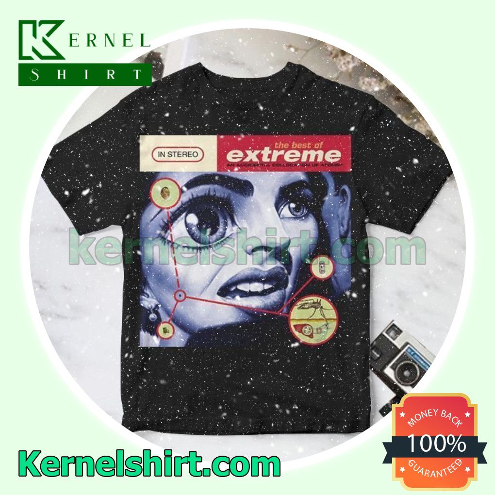 The Best Of Extreme An Accidental Collocation Of Atoms Album Cover Black Gift Shirt