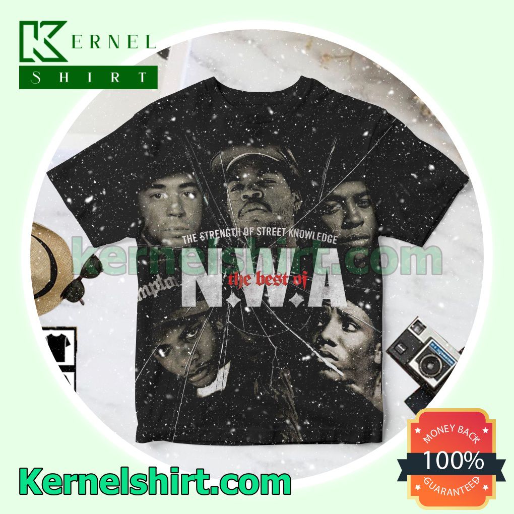 The Best Of N.w.a The Strength Of Street Knowledge Album Cover Personalized Shirt