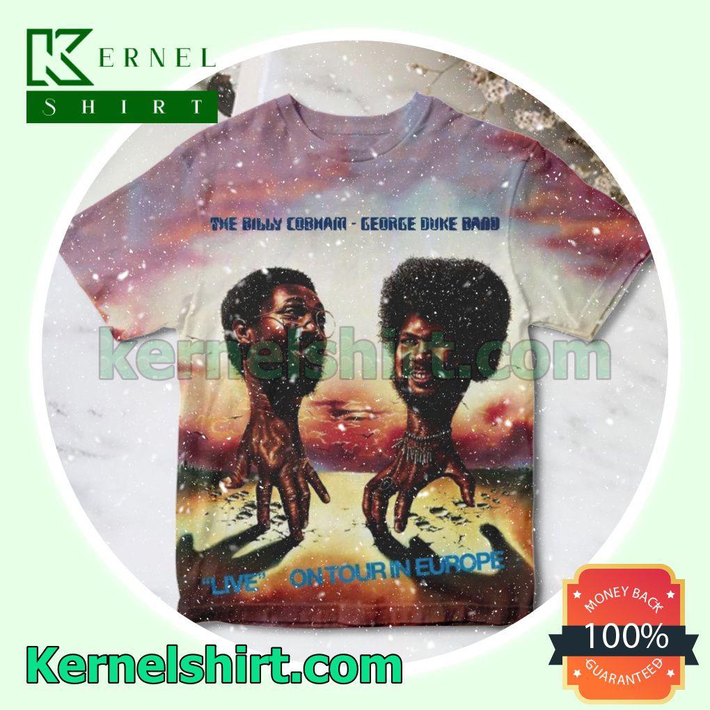 The Billy Cobham And George Duke Band 'live' On Tour In Europe Album Cover Personalized Shirt