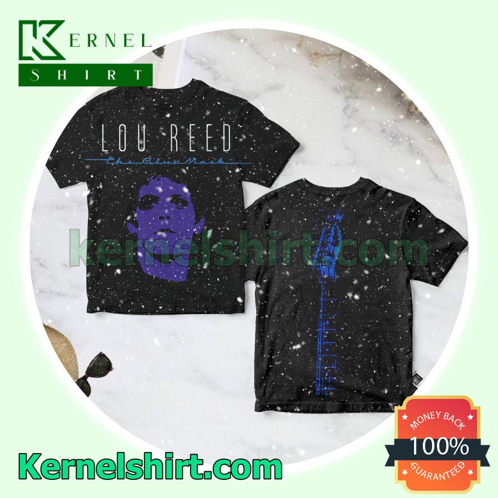 The Blue Mask Album By Lou Reed Black Personalized Shirt