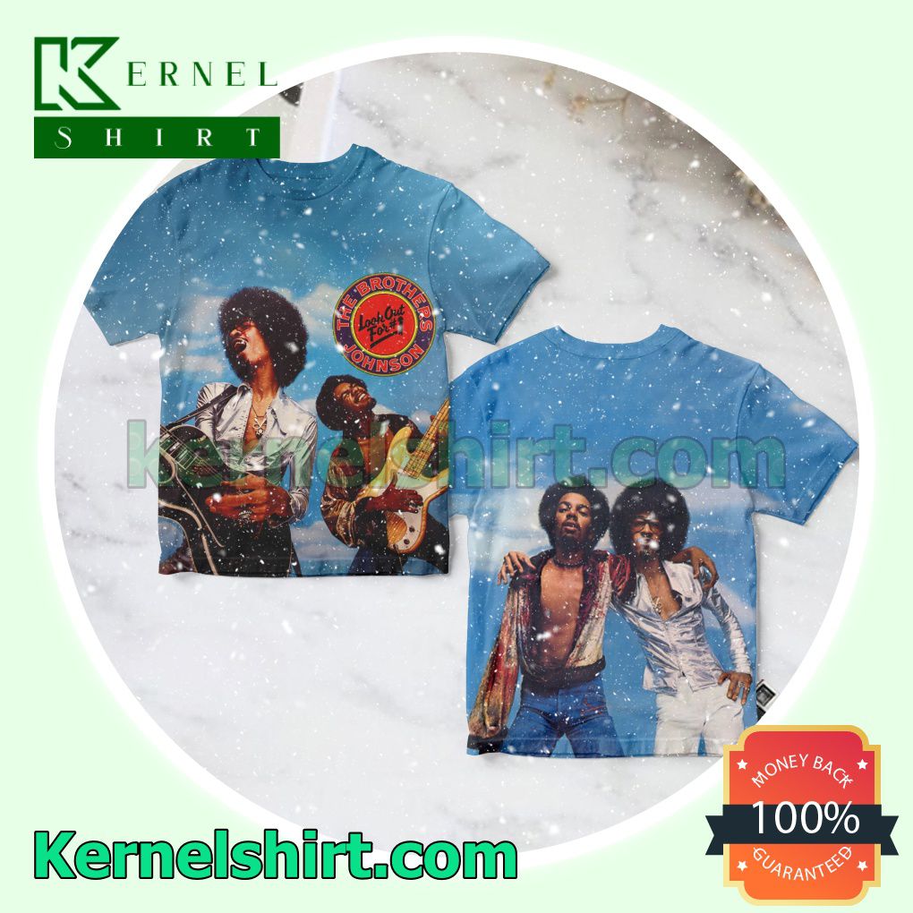 The Brothers Johnson Look Out For Number 1 Album Cover Personalized Shirt