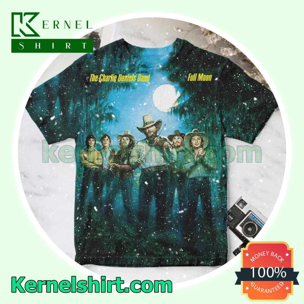 The Charlie Daniels Band Full Moon Album Cover Custom Shirt