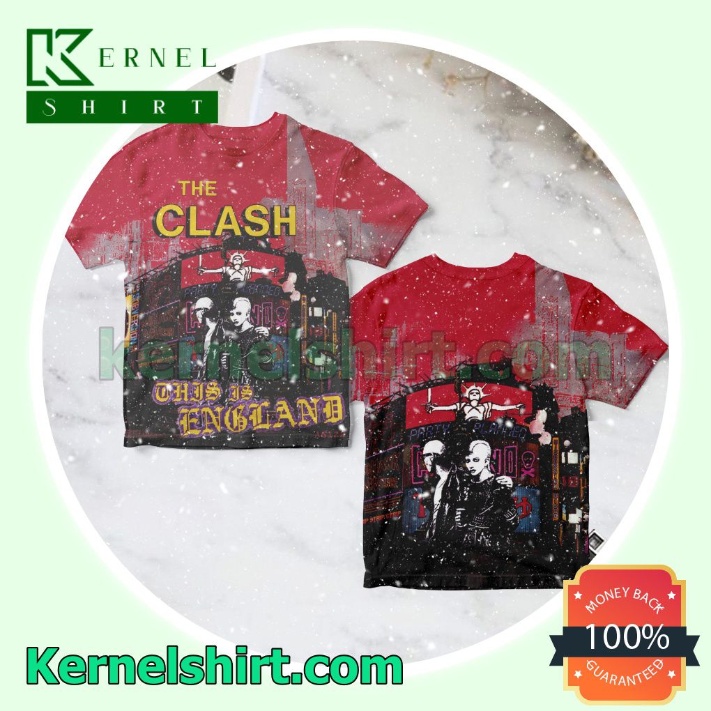 The Clash This Is England Album Cover Personalized Shirt