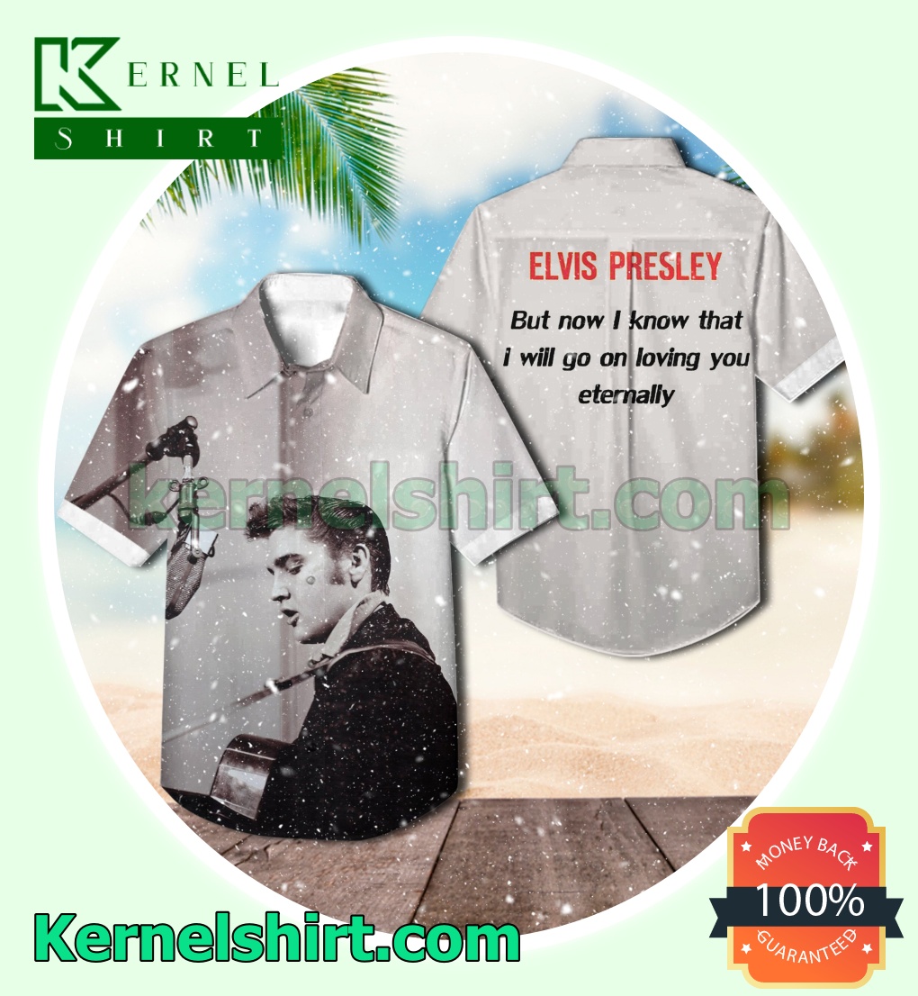 The Complete Elvis Presley Masters Album Cover Short Sleeve Shirts