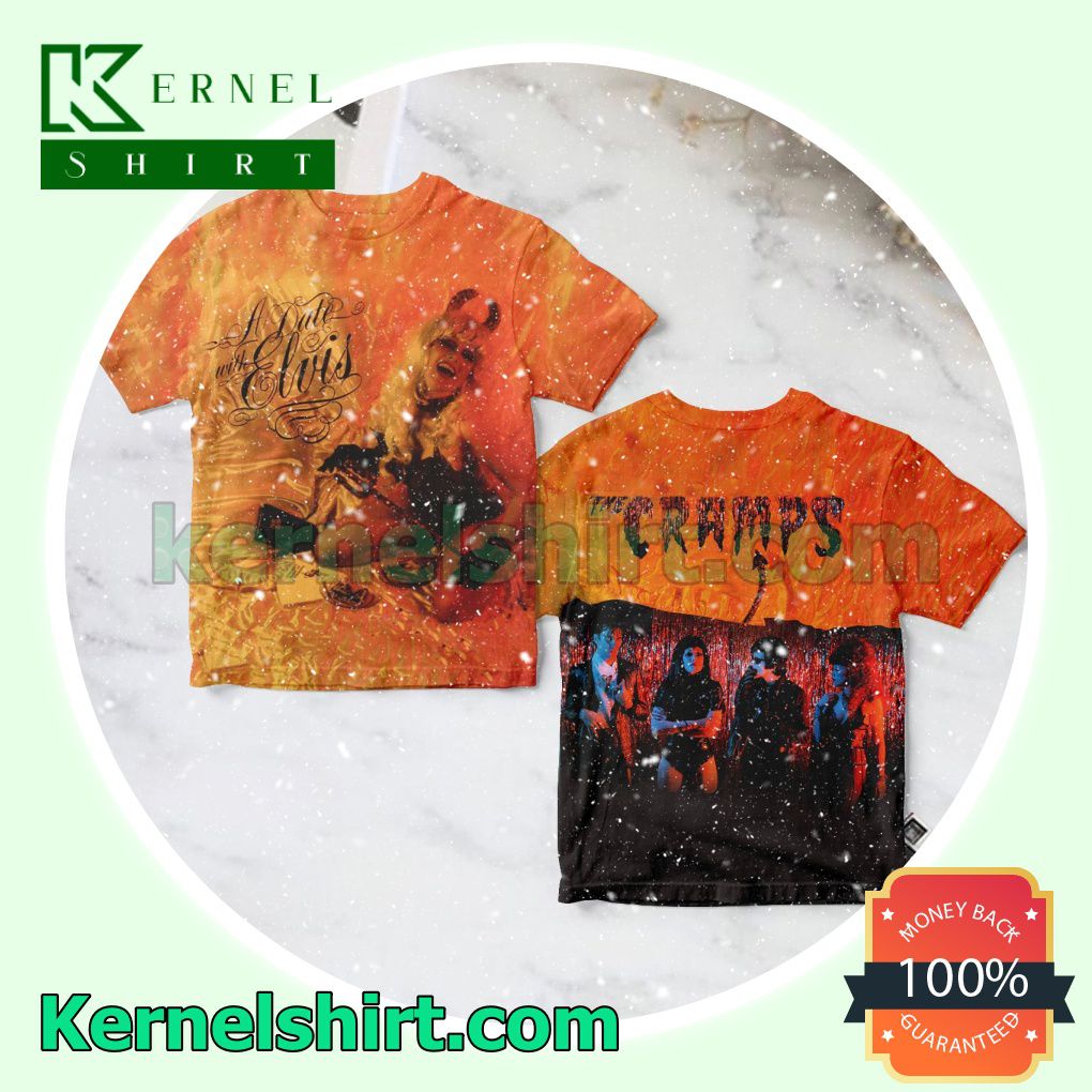 The Cramps A Date With Elvis Album Cover Orange Personalized Shirt