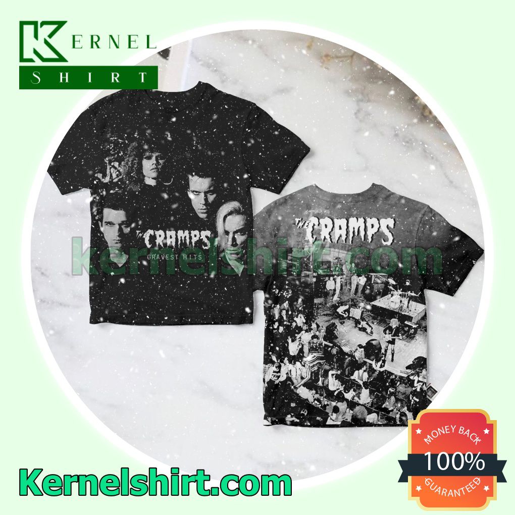 The Cramps Gravest Hits Album Cover Black Personalized Shirt