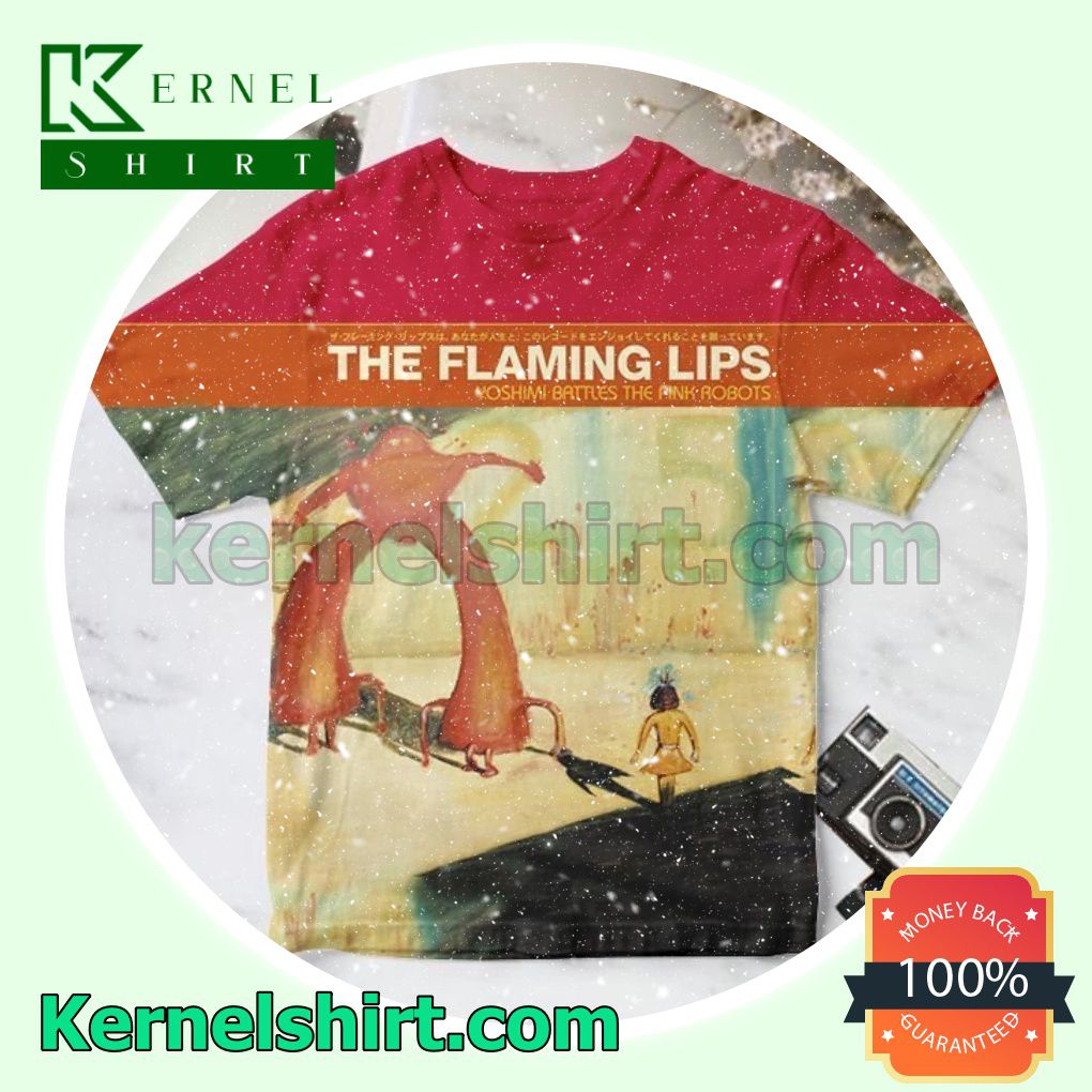 The Flaming Lips Yoshimi Battles The Pink Robots Album Cover Custom Shirt