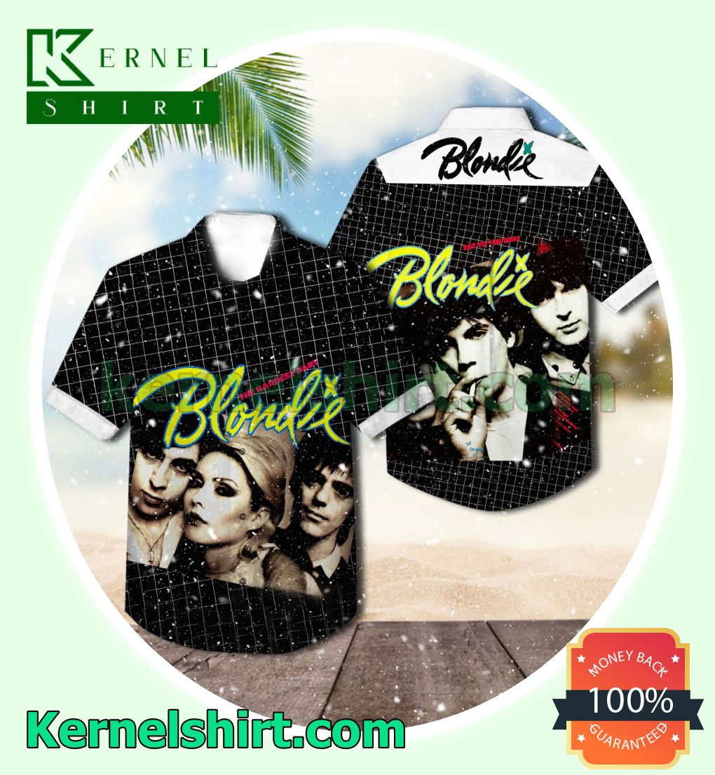 The Hardest Part Song By Blondie Black Beach Shirts