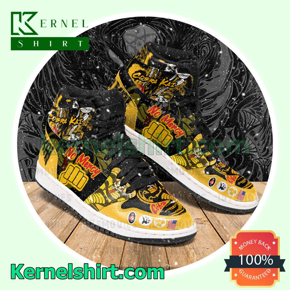 The Karate Kid Cobra Kai No Mercy Nike Sneakers