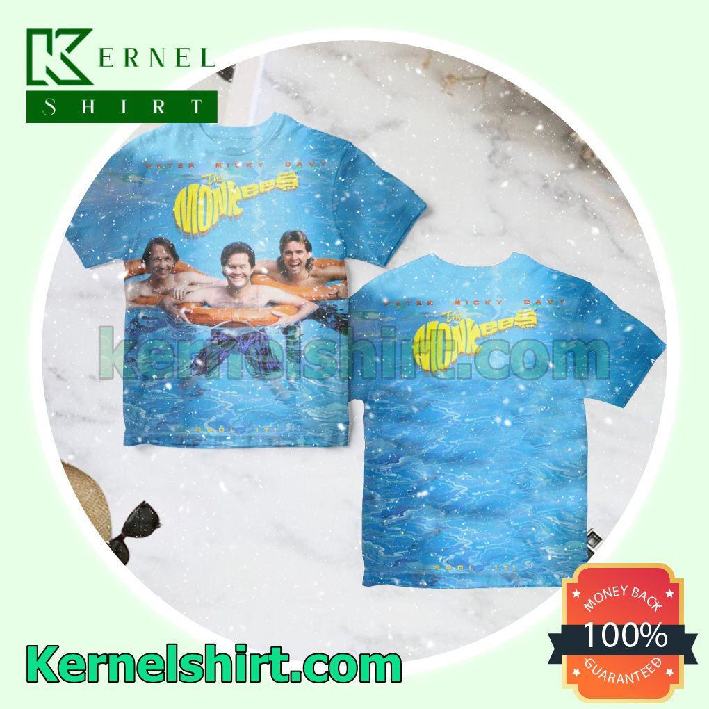 The Monkees Pool It Album Cover Blue Personalized Shirt