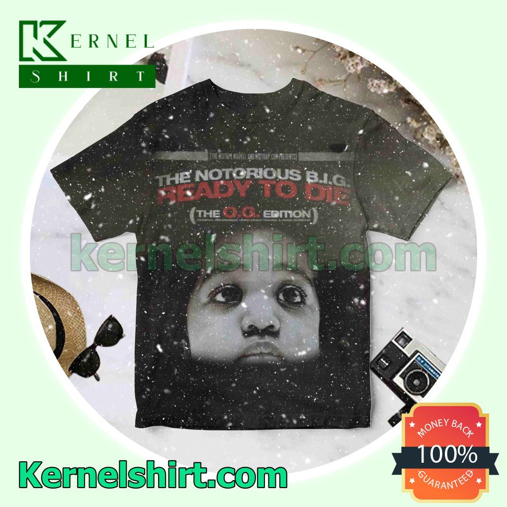The Notorious B.i.g. Ready To Die Black Personalized Shirt