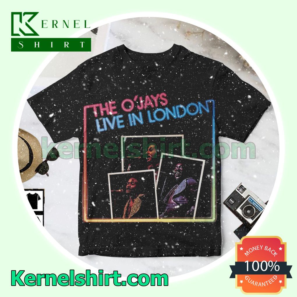 The O'jays Live In London Album Cover Personalized Shirt