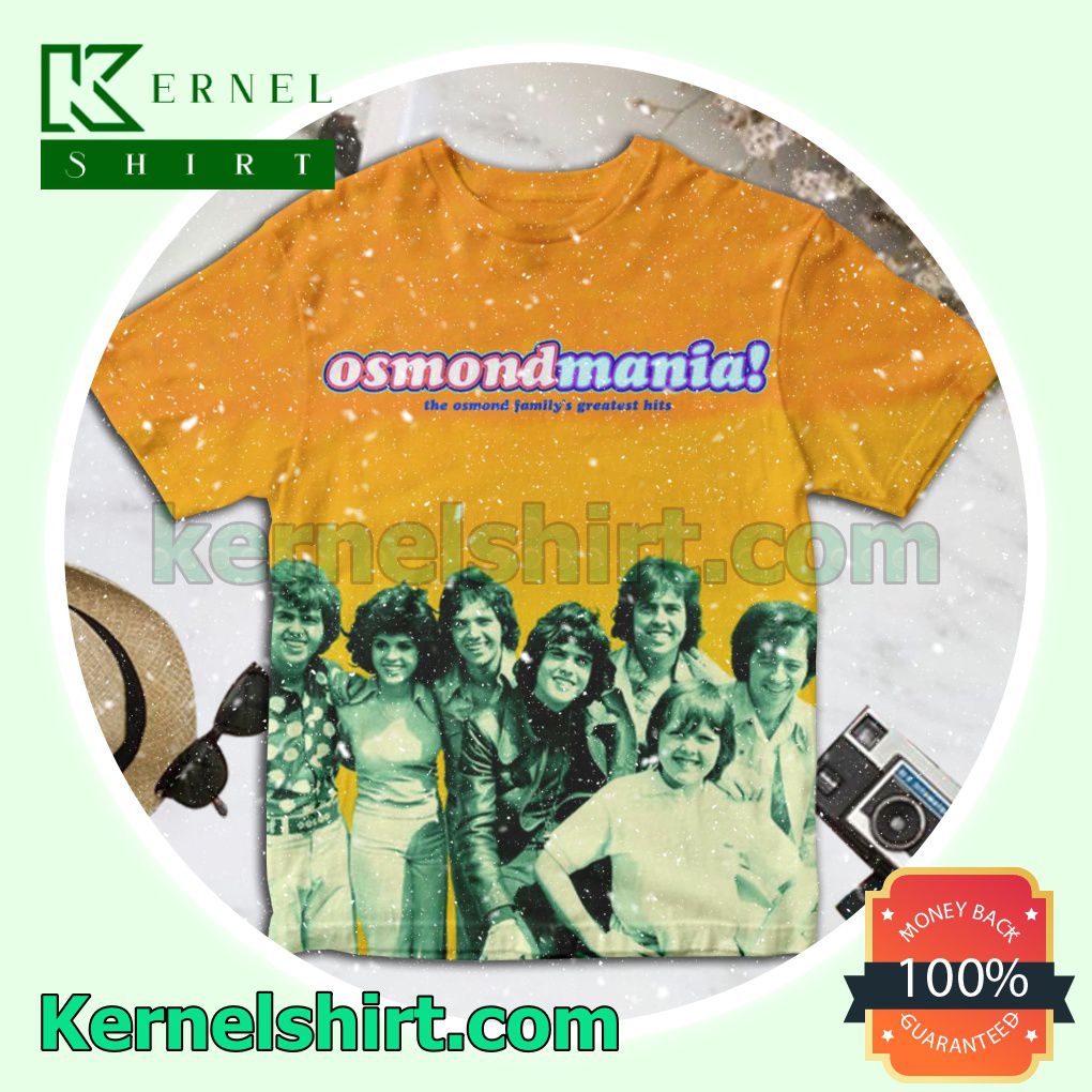 The Osmonds Osmondmania Compilation Album Cover Personalized Shirt