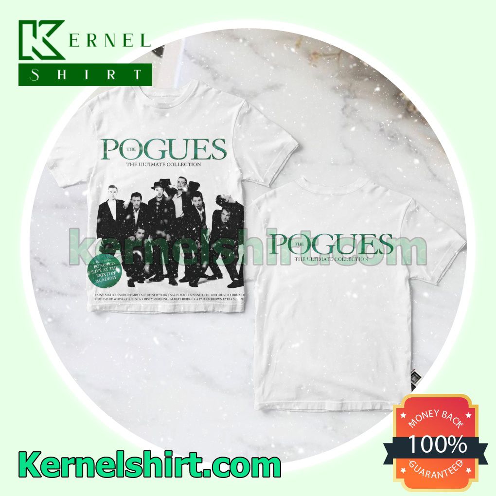 The Pogues The Ultimate Collection White Personalized Shirt