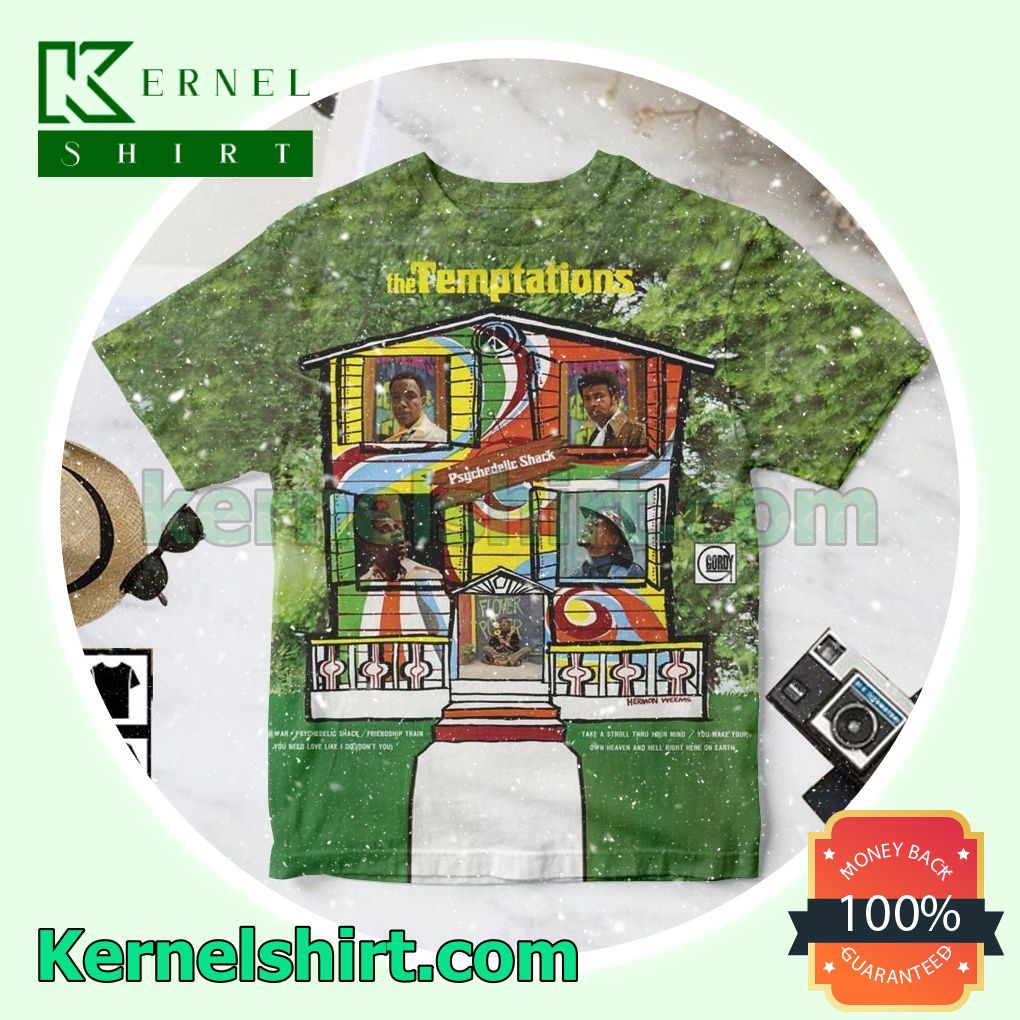 The Temptations Psychedelic Shack Album Cover Personalized Shirt