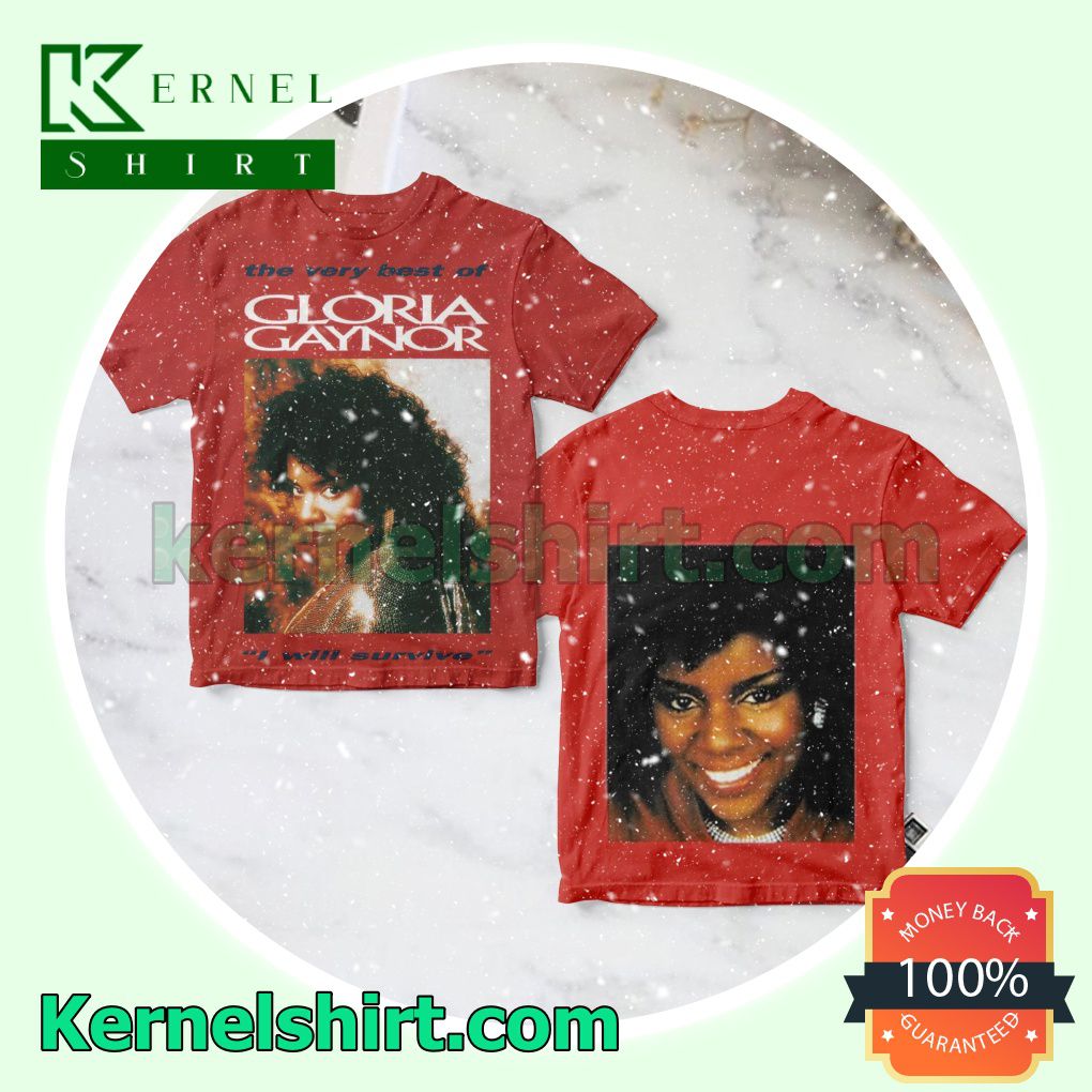 The Very Best Of Gloria Gaynor I Will Survive Album Cover Personalized Shirt