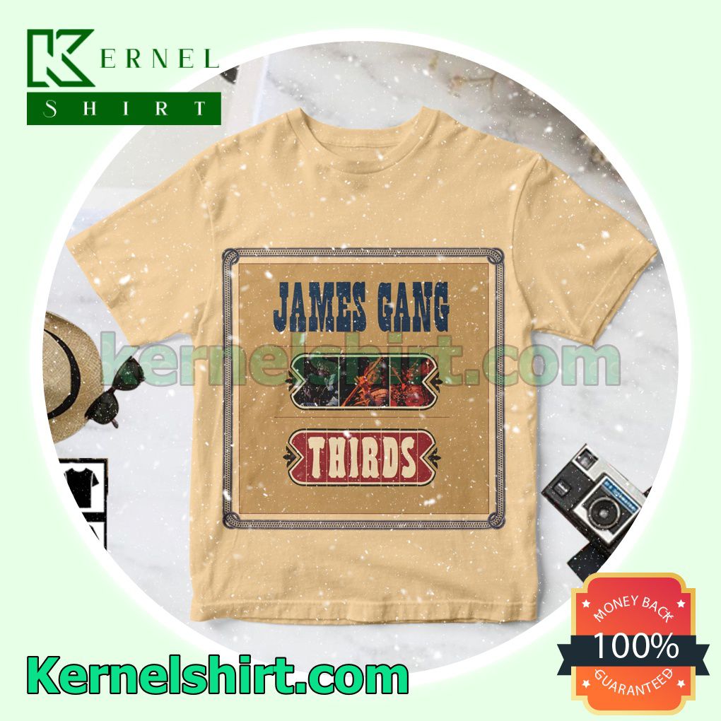 Thirds Album Cover By James Gang Personalized Shirt