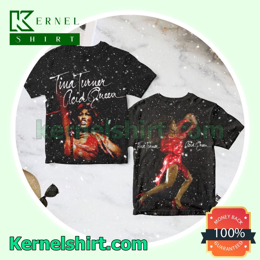Tina Turner Acid Queen Album Cover Black Personalized Shirt