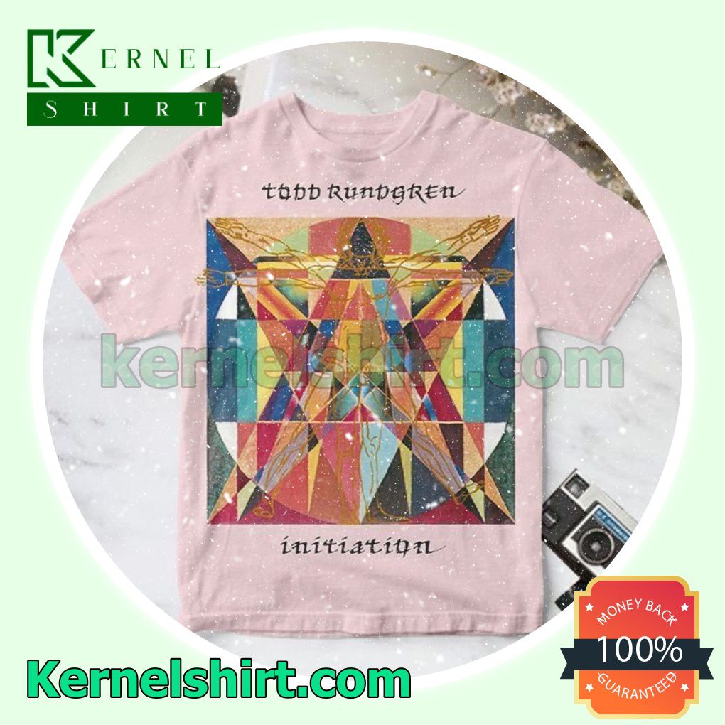 Todd Rundgren Initiation Album Cover Pink Custom Shirt