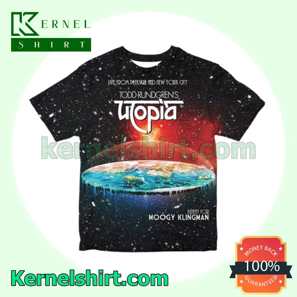 Todd Rundgren's Utopia Benefit For Moogy Klingman Album Cover Custom Shirt