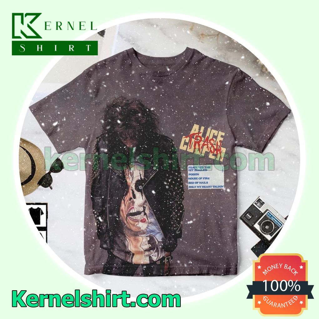 Trash Album By Alice Cooper Personalized Shirt