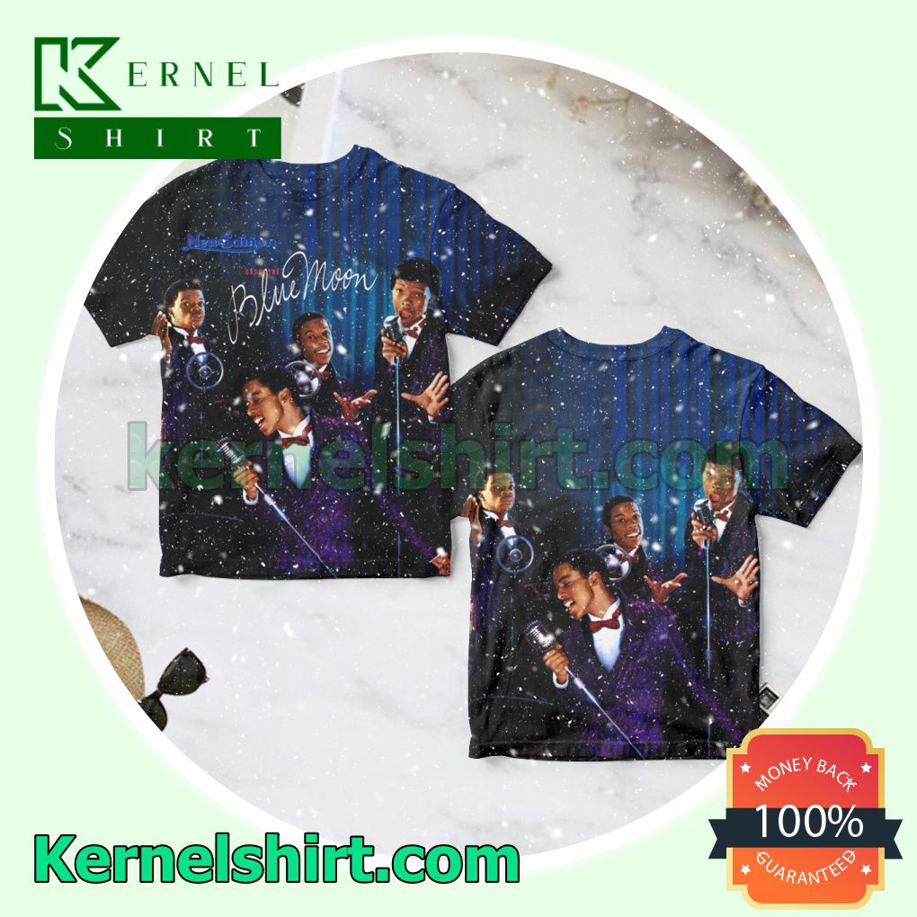 Under The Blue Moon Album By New Edition Personalized Shirt