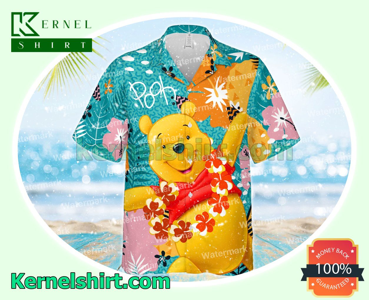 Winnie The Pooh Button Shirt
