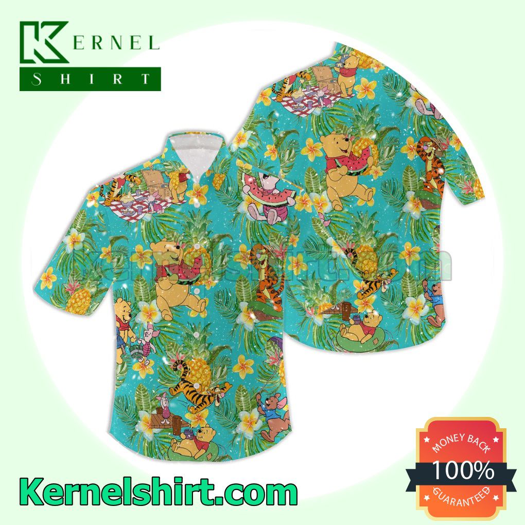 Winnie-the-Pooh Disney Button Shirt