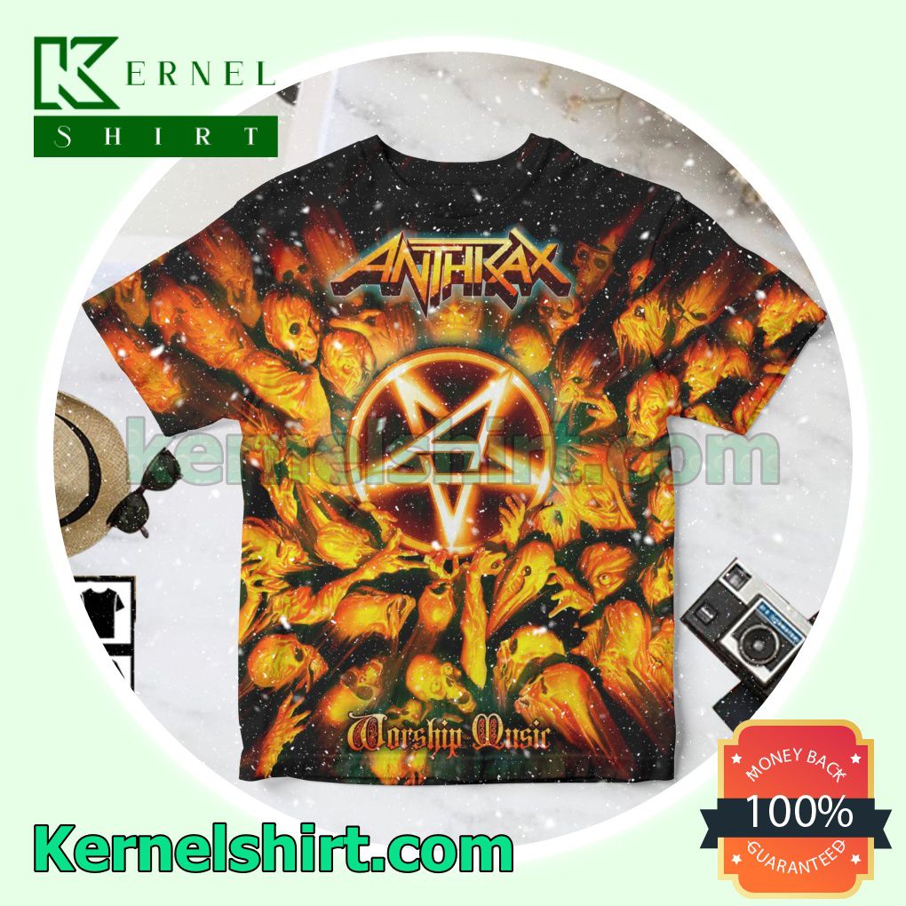 Worship Music Album Cover By Anthrax Personalized Shirt