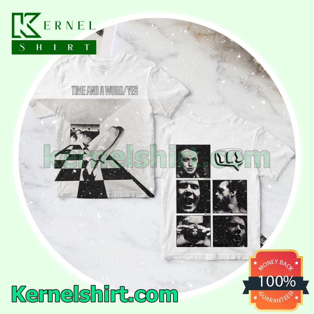 Yes Time And A Word Album Cover White Personalized Shirt
