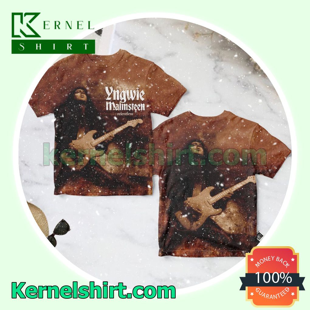 Yngwie Malmsteen Relentless Album Cover Personalized Shirt