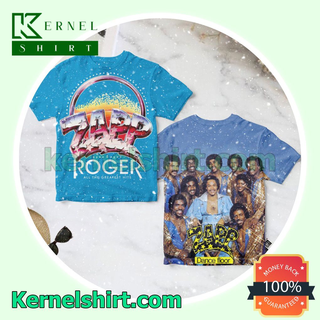 Zapp And Roger All Greatest Hits Blue Personalized Shirt