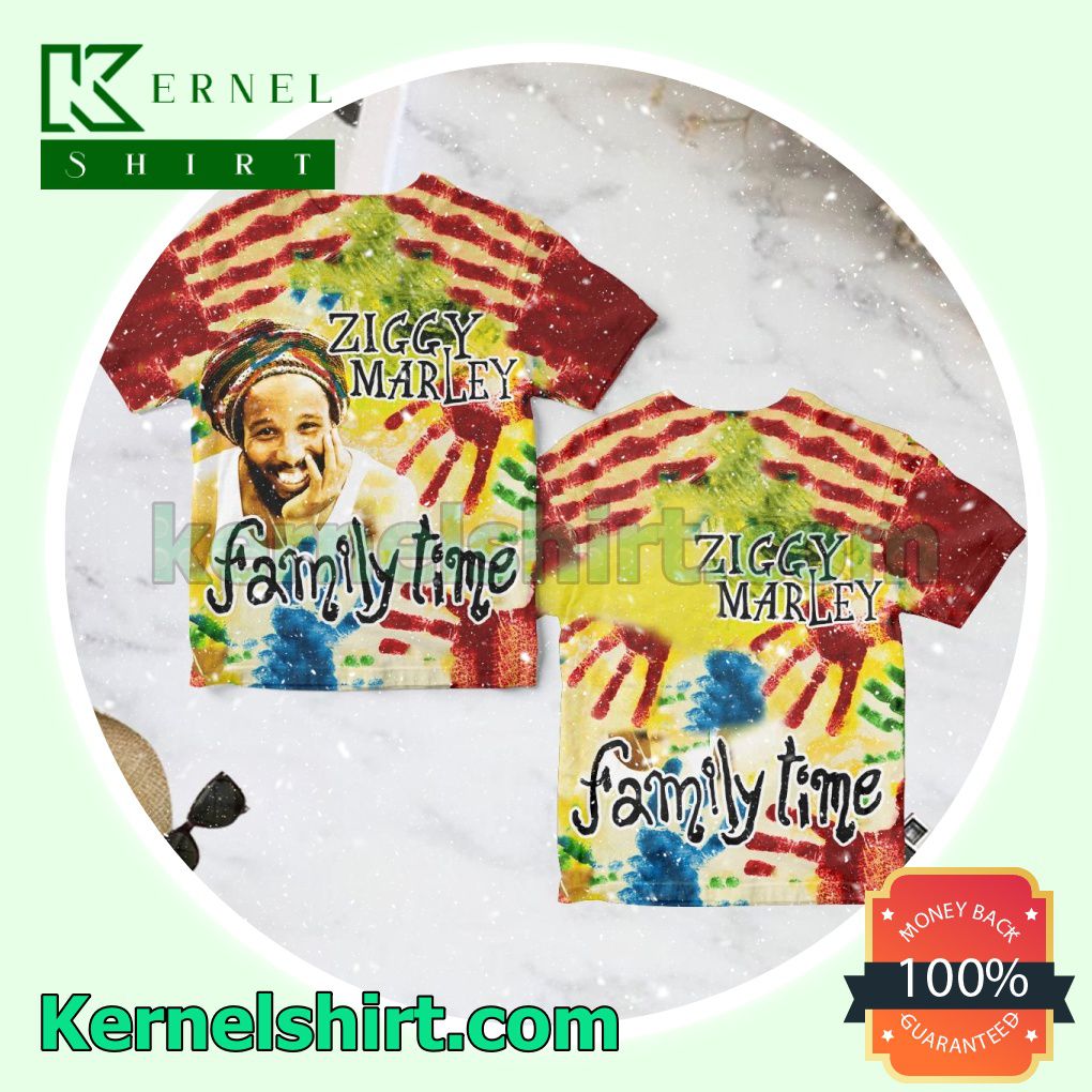 Ziggy Marley Family Time Album Cover Personalized Shirt