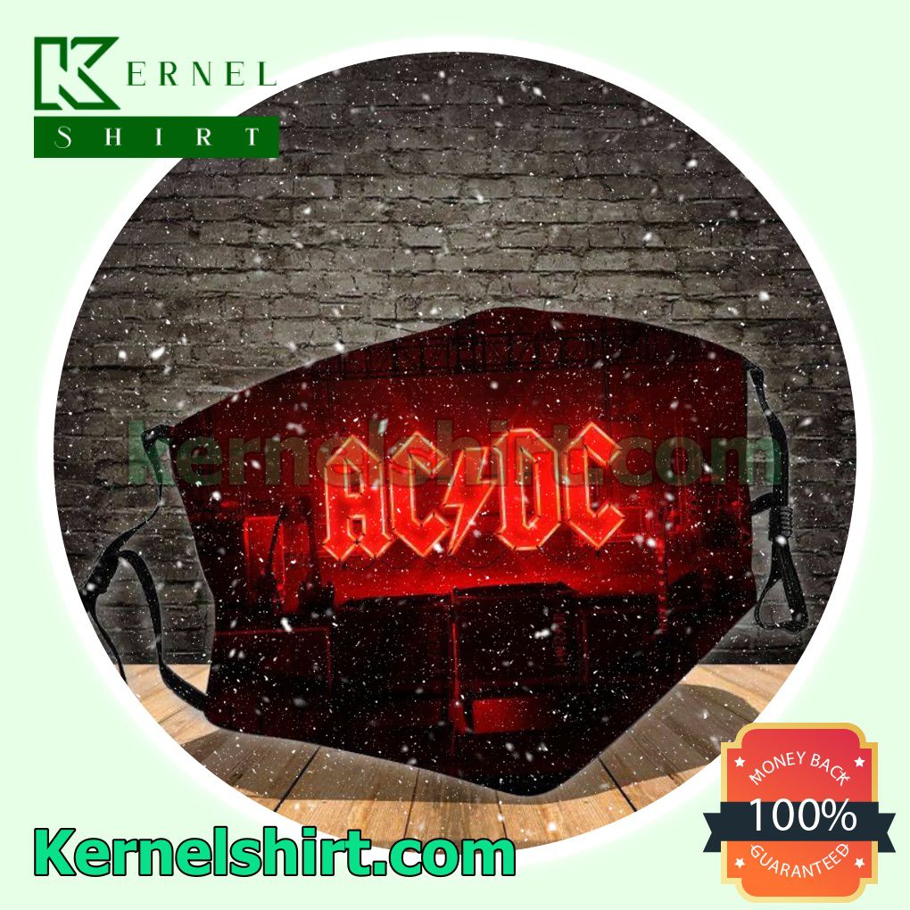 Ac Dc Power Up Album Cover Washable Mask