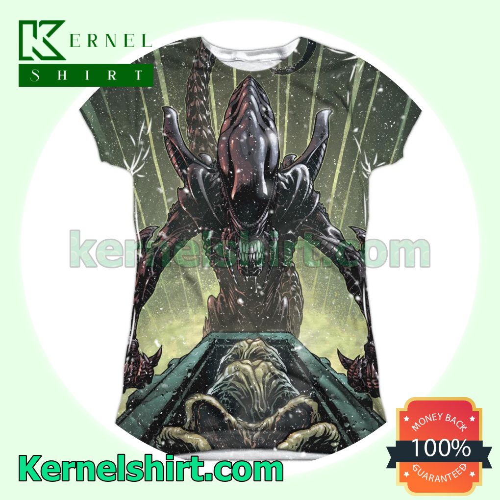Alien Franchise Egg Collection Birthday Shirts