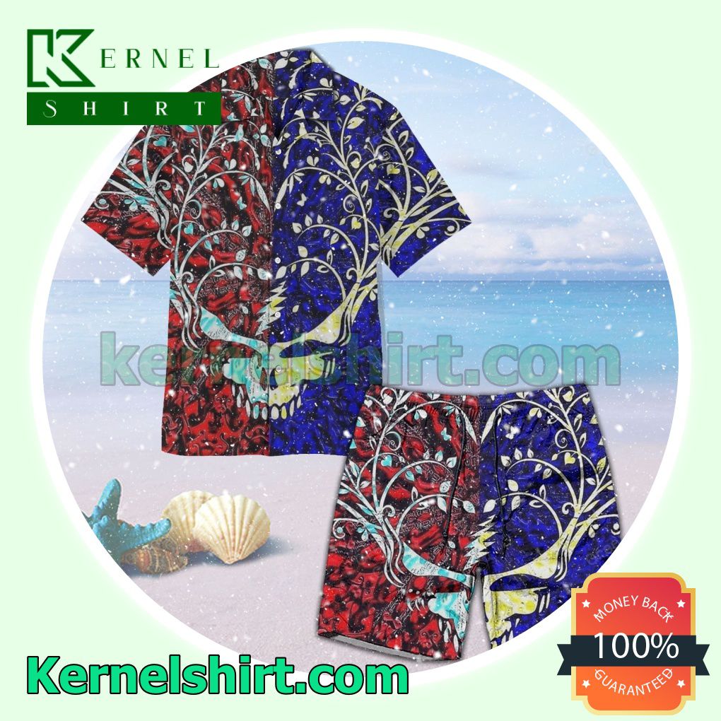 Amazing Grateful Dead Unisex Aloha Beach Hawaiian Shirt