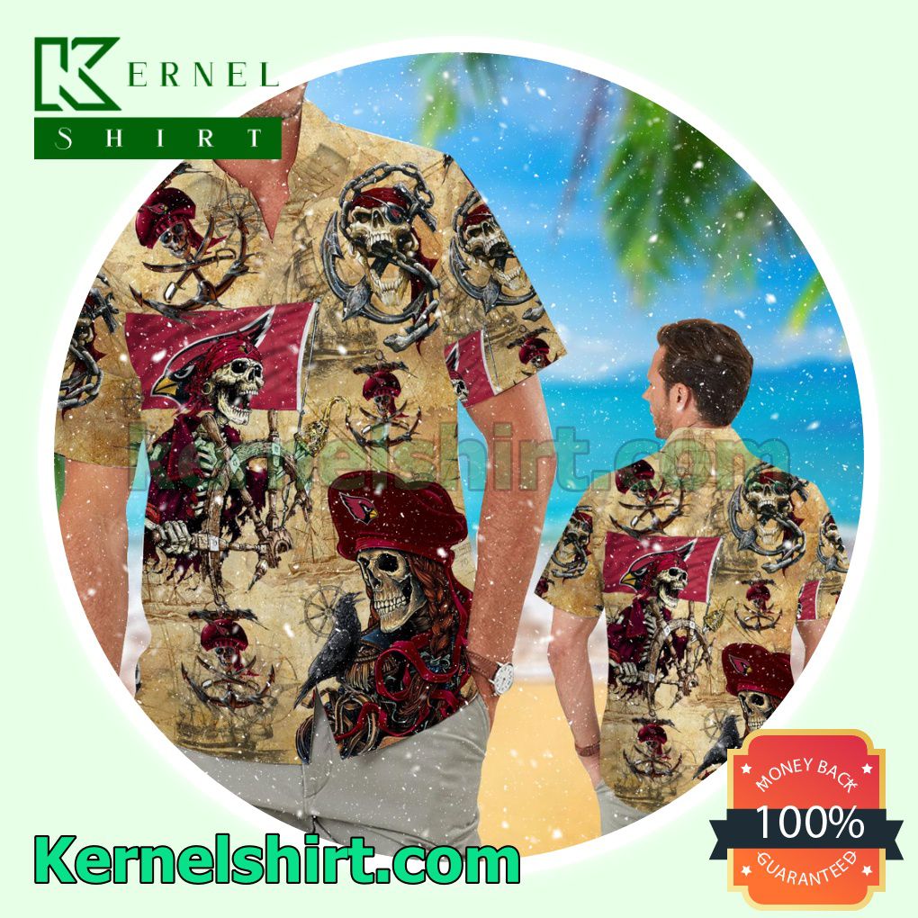 Arizona Cardinals Pirates Summer Hawaiian Shirt