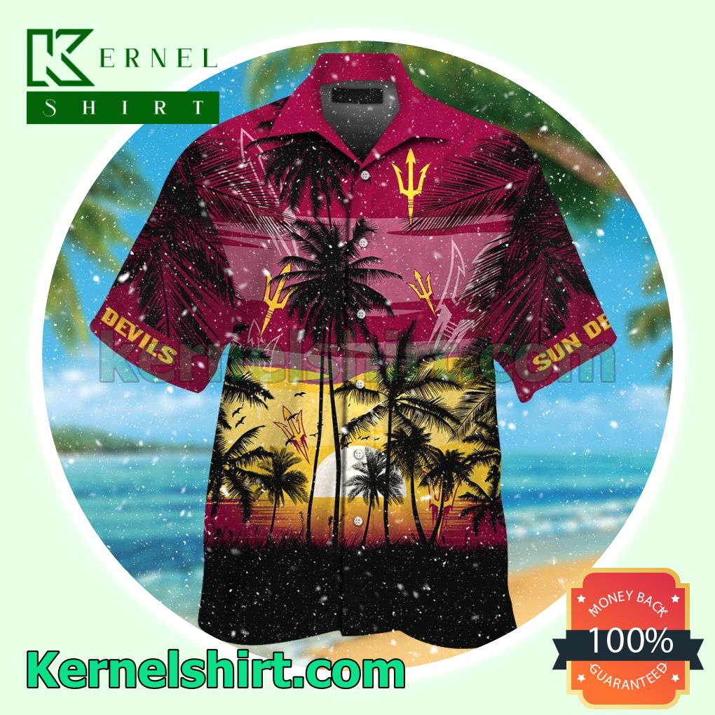 Arizona State Sun Devils Summer Hawaiian Shirt