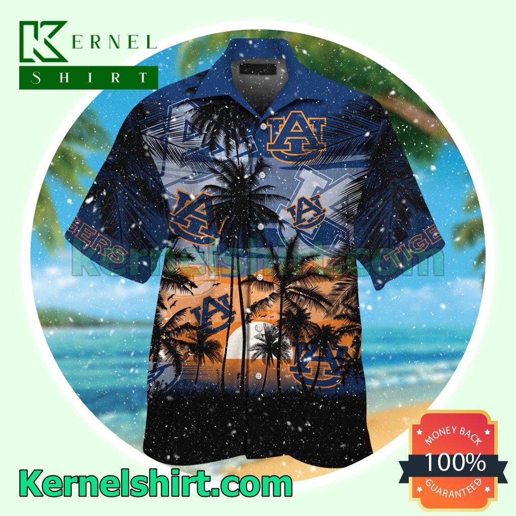 Auburn Tigers Tropical Summer Hawaiian Shirt